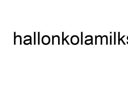 hallonkolamilkshake