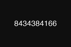8434384166