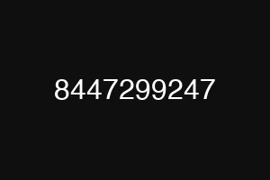 8447299247