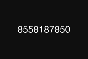 8558187850
