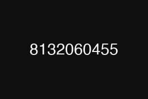8132060455